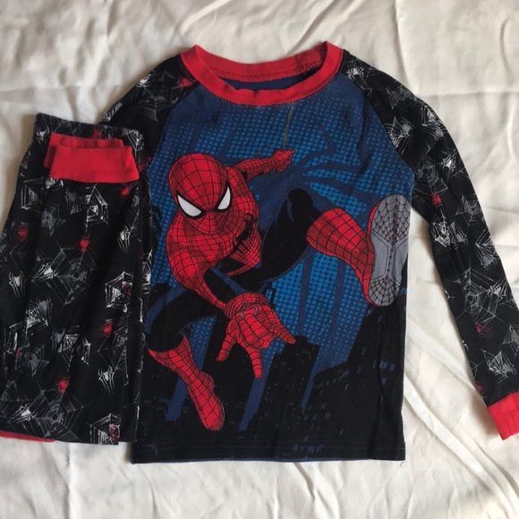 Disney Store The Amazing Spiderman PJ Pajamas for Boys Spider Man